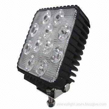 55W Super Bright LED Light for Heavy Duty Vehicles/Mechanical Equipment, with Aluminum Housing